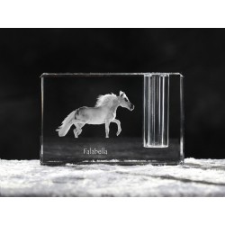 Falabella, crystal pen holder with horse, souvenir, decoration, limited edition, Collection