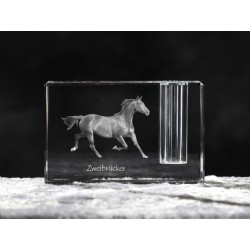 Zweibrücker, crystal pen holder with horse, souvenir, decoration, limited edition, Collection